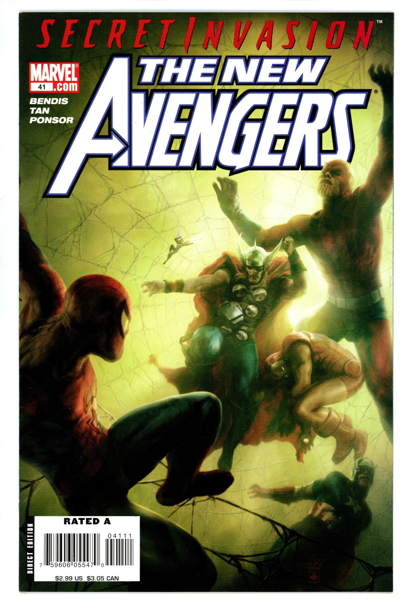 New Avengers Vol 1 41 High Grade (2008) 