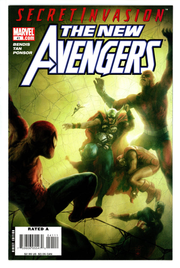 New Avengers Vol 1 41 High Grade (2008)