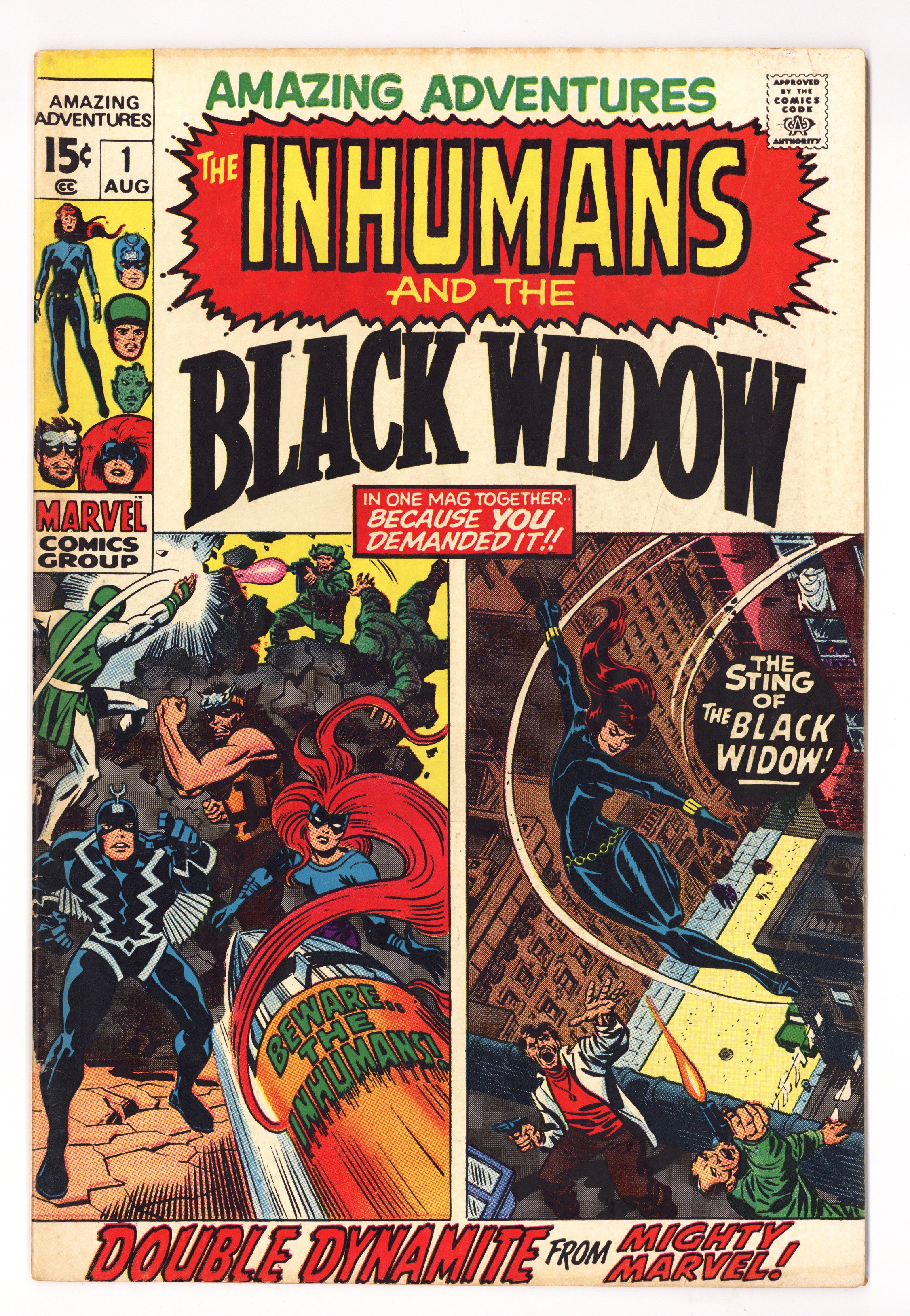 Amazing Adventures Vol 2 1  FN- (5.5)   (1970)        