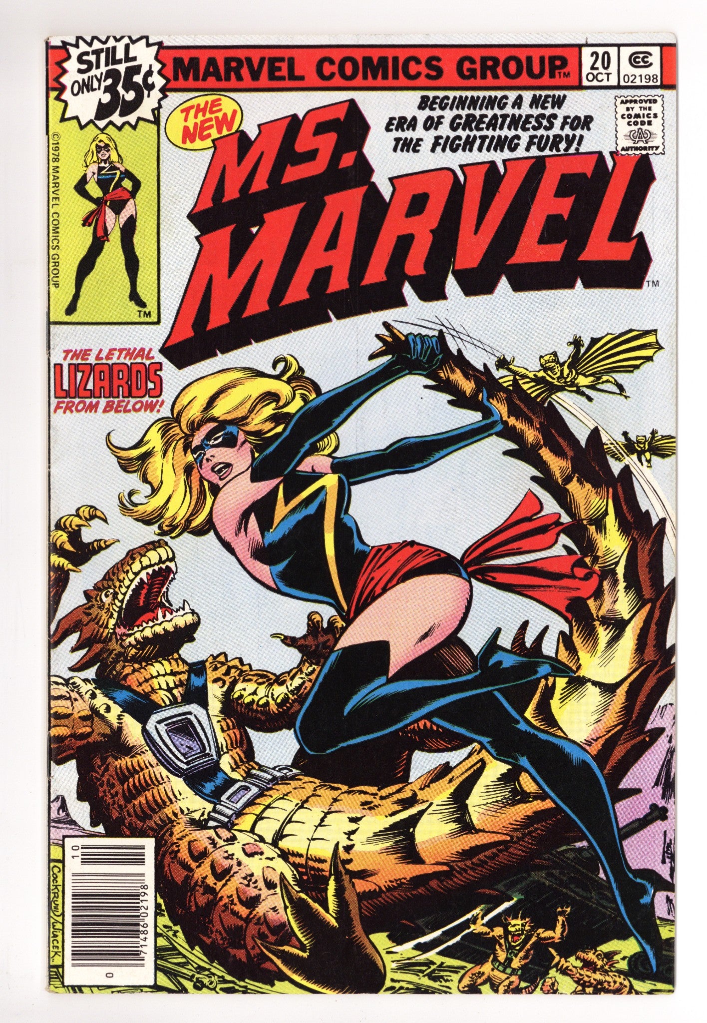 Ms. Marvel Vol 1 20 FN (6.0) (1978) 