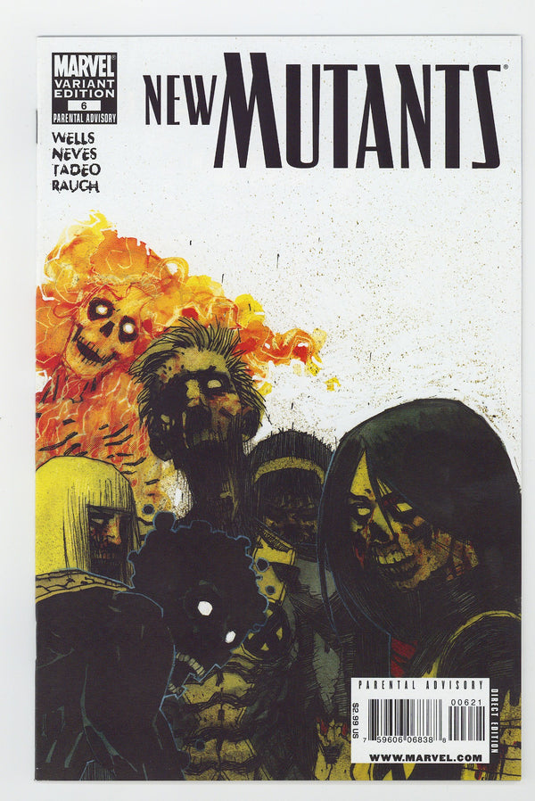 New Mutants Vol 3 6 High Grade (2009) Walta Variant