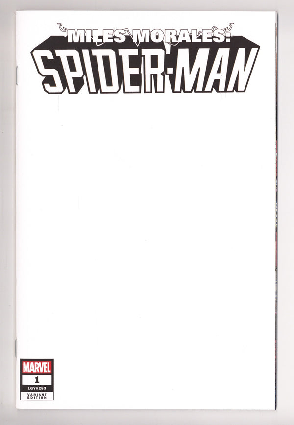 Miles Morales: Spider-Man Vol 2 1 (283)  High Grade   (2023) Blank   Variant