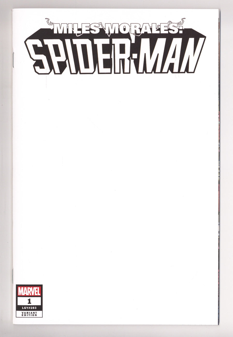 Miles Morales: Spider-Man Vol 2 1 (283)  High Grade   (2023) Blank   Variant  