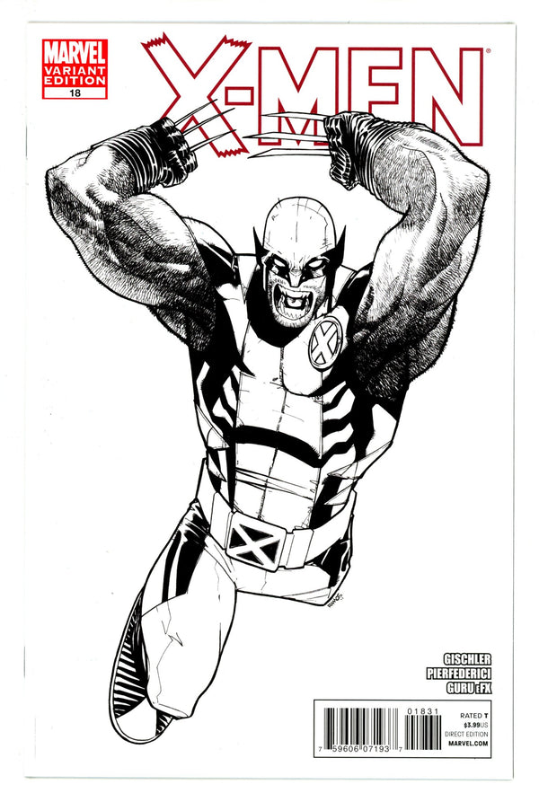 X-Men Vol 2 18 VF+ (8.5) (2011) Ramos Sketch Incentive Variant