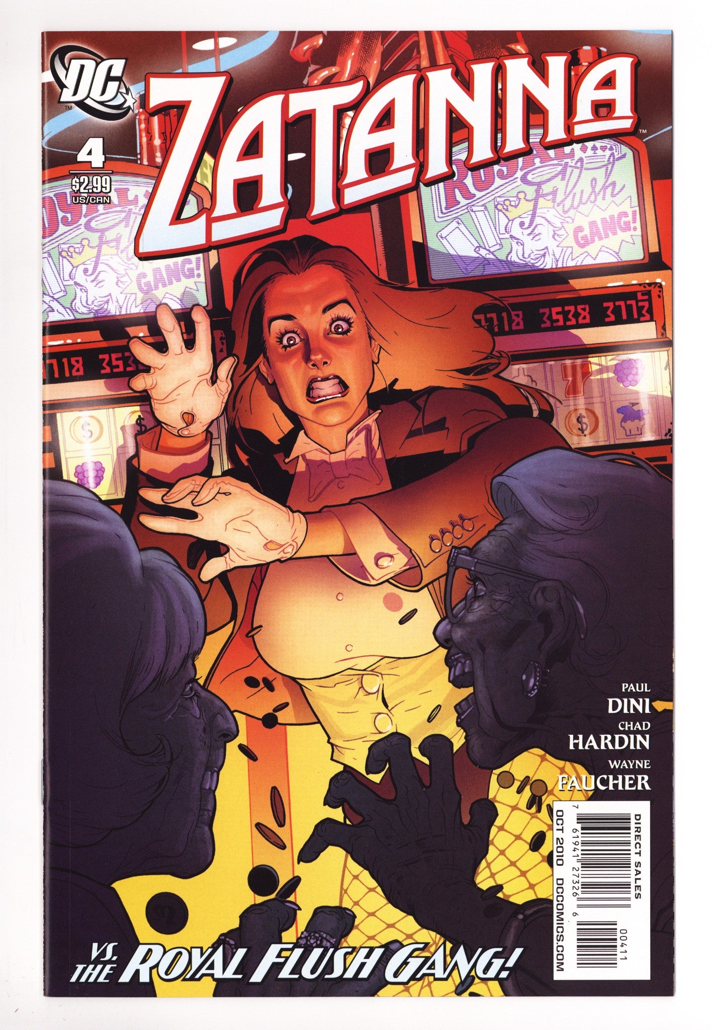 Zatanna Vol 2 4 NM (9.4) (2010) 