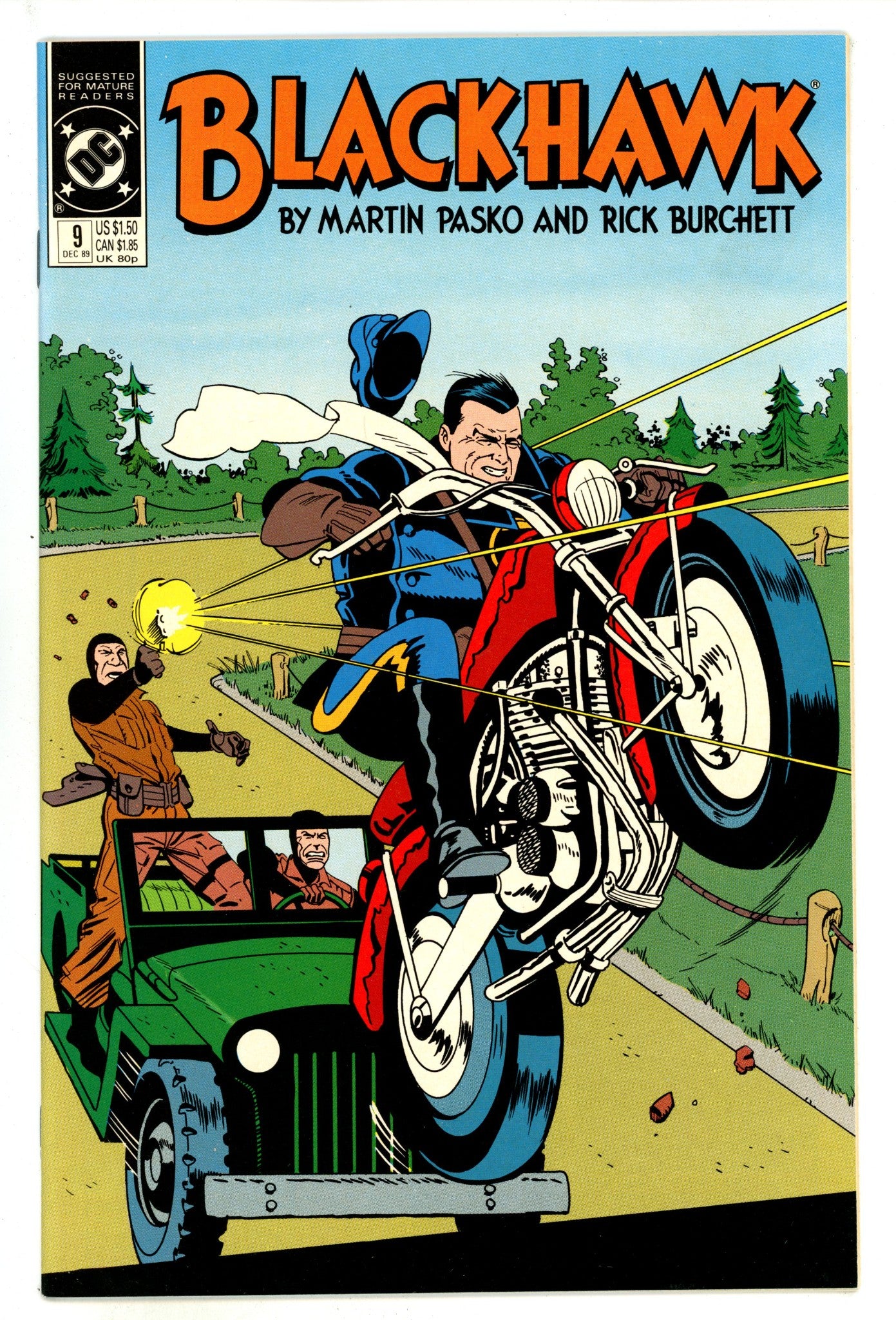 Blackhawk Vol 3 9 High Grade (1989) 