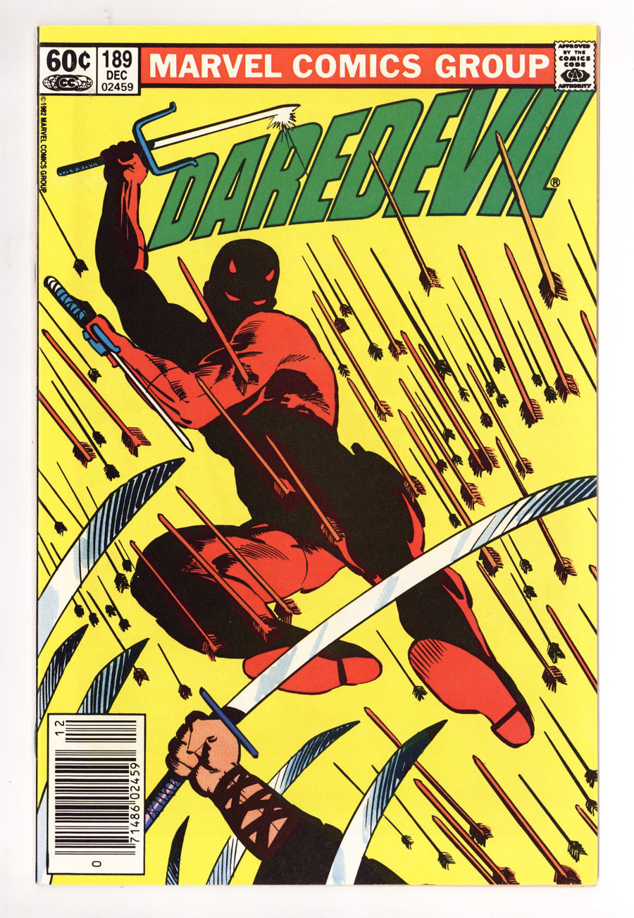 Daredevil Vol 1 189  VF (8.0)   (1982)     Newsstand  