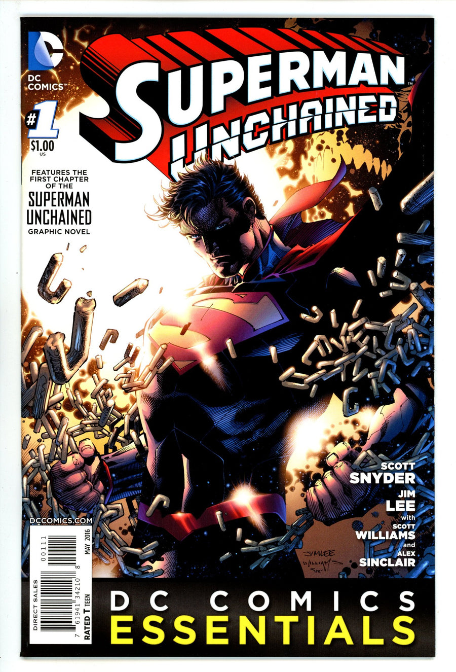 DC Comics Essentials: Superman Unchained 1 High Grade (2016) 