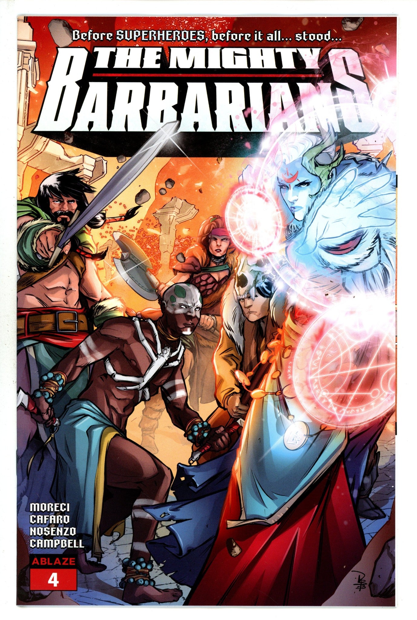 Mighty Barbarians 4 Bonesso Variant (2023)