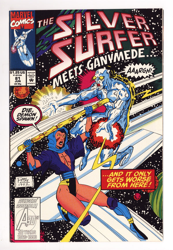 Silver Surfer Vol 3 81 High Grade (1993)