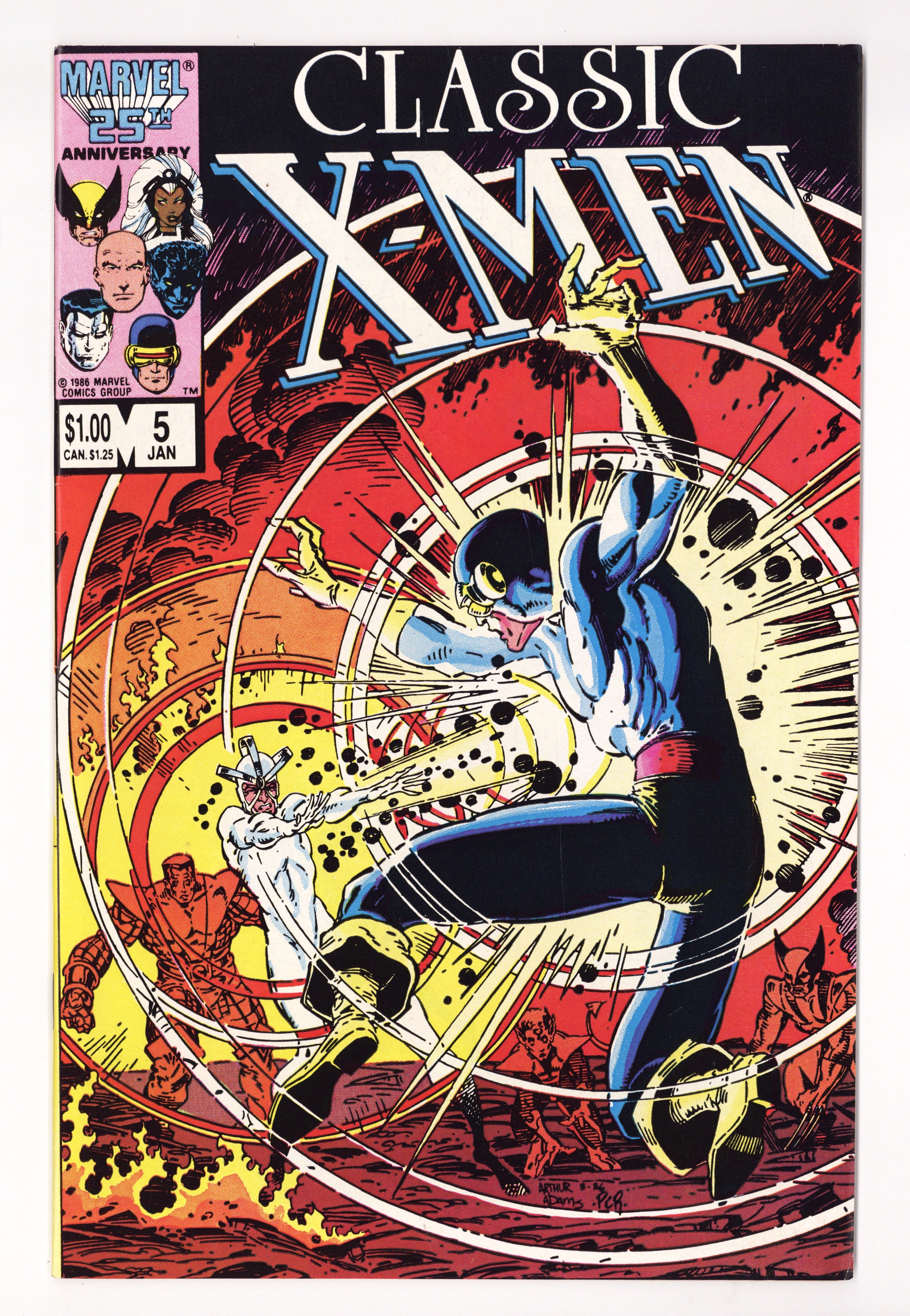 Classic X-Men 5 High Grade (1986) 