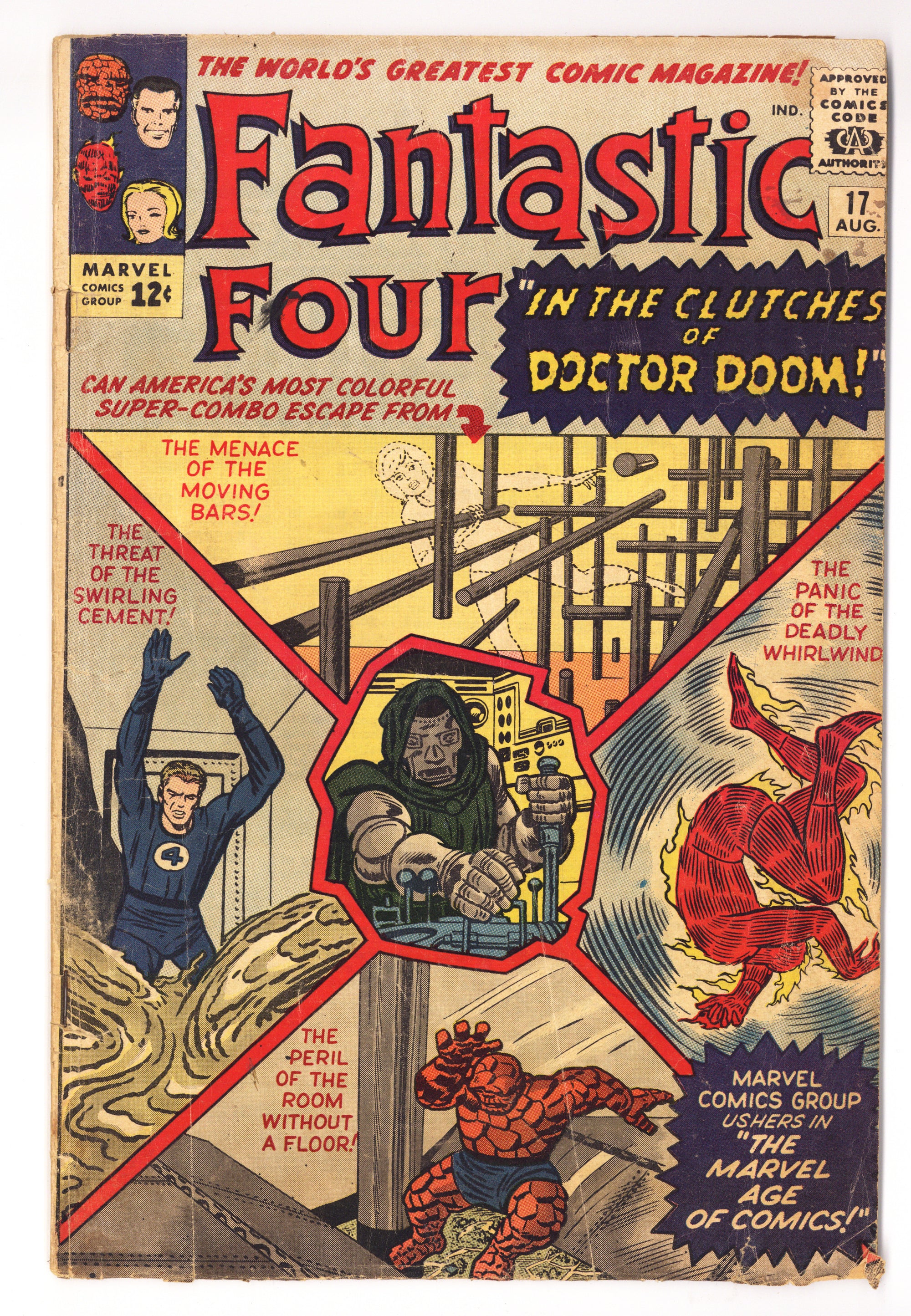 Fantastic Four Vol 1 17  GD/VG (3.0)   (1963)        