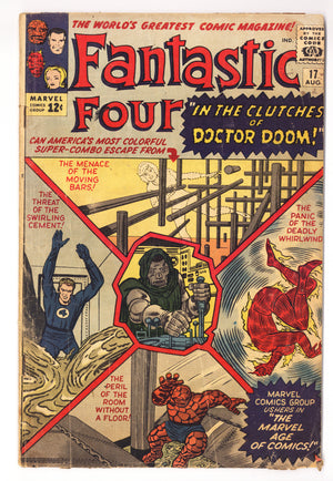 Fantastic Four Vol 1 17  GD/VG (3.0)   (1963)