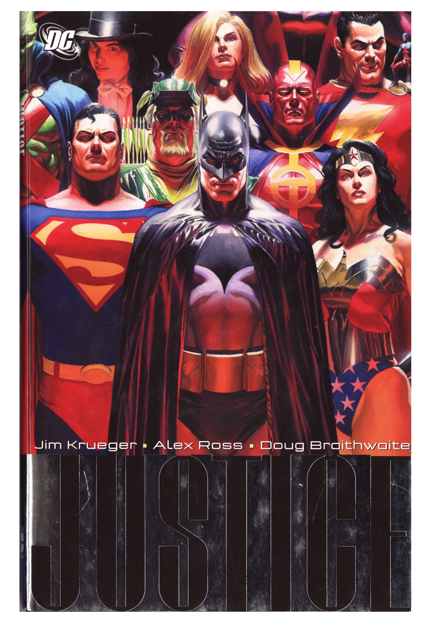 Justice HC Vol 1   Low Grade Back of Dust Jacket Cut  (2006)        
