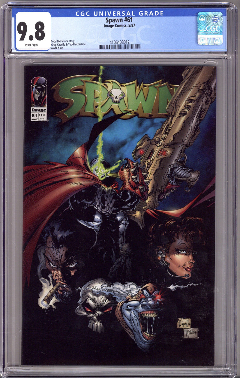Spawn 61 CGC 9.8 (NM/M) (1997)