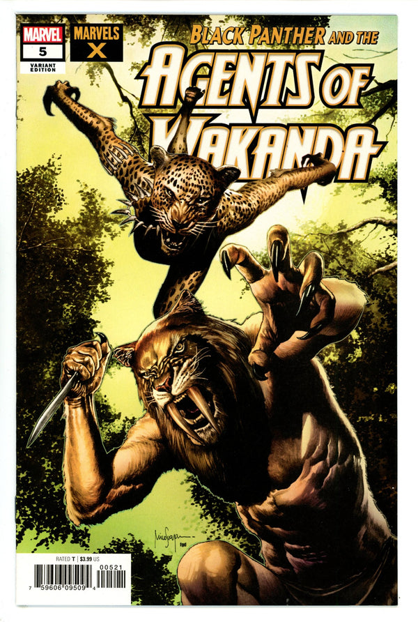Black Panther and the Agents of Wakanda 5 High Grade (2020) Suayan Variant