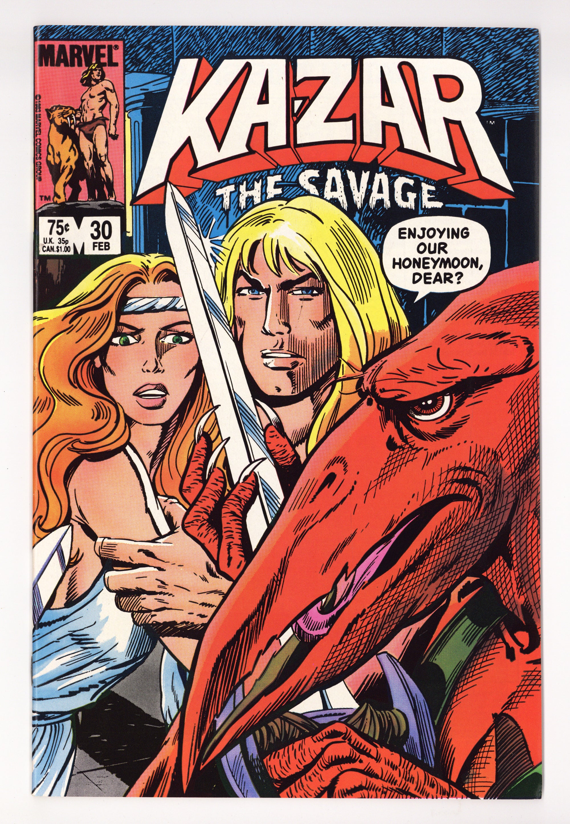Ka-Zar the Savage Vol 3 30 High Grade (1983) 