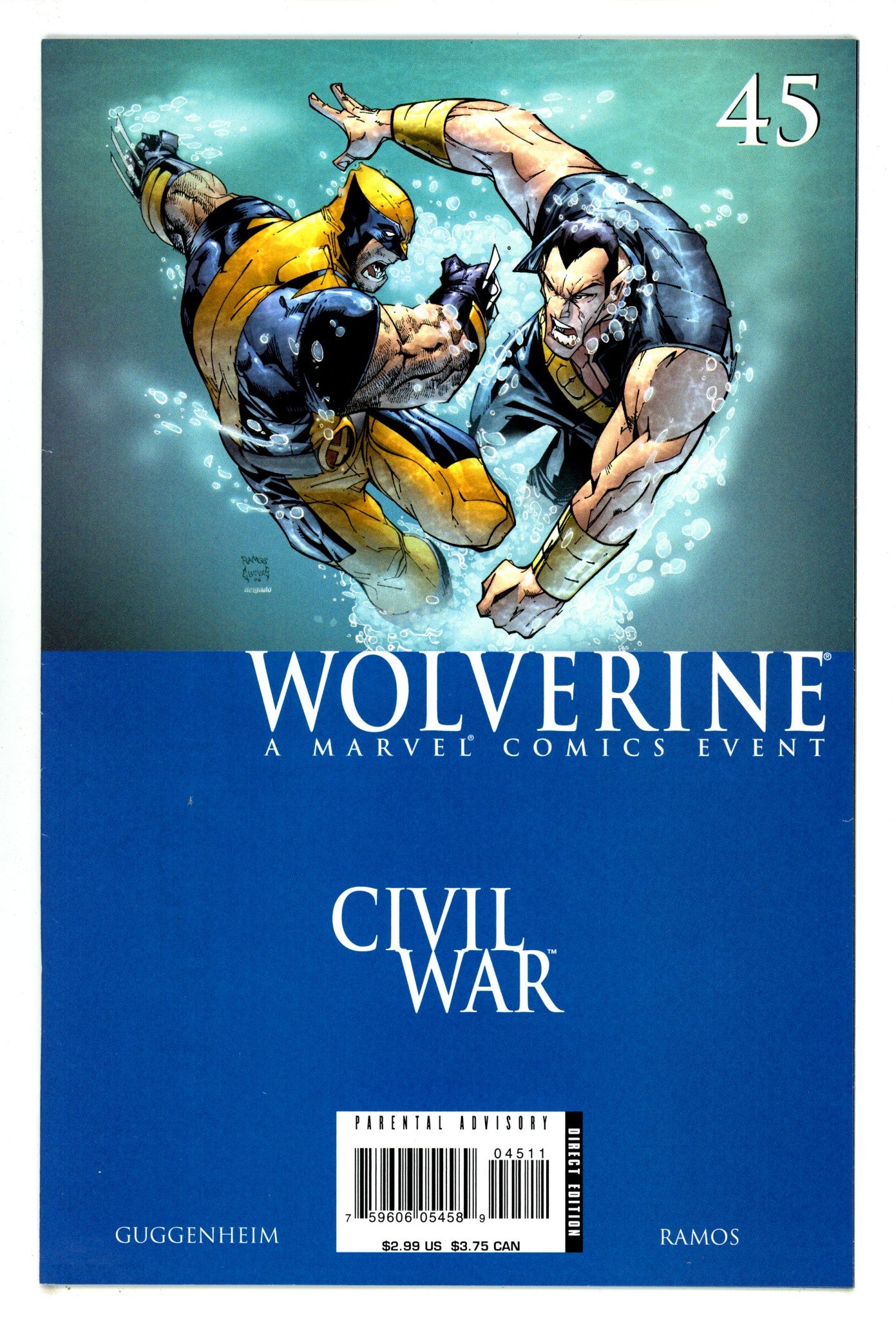 Wolverine Vol 3 45 High Grade (2006) 