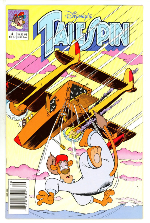 Disney's Talespin 4 Newsstand VF/NM (1991)
