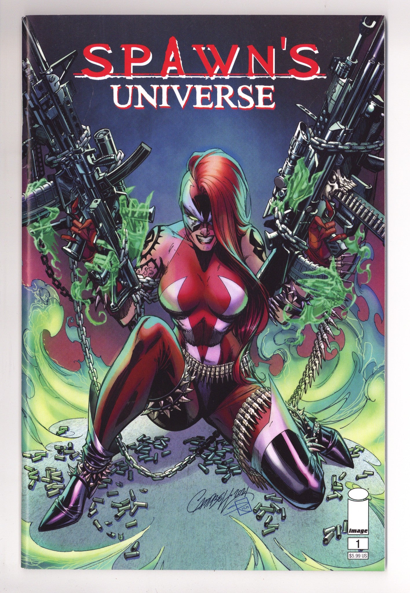 Spawn's Universe 1 High Grade (2021) Campbell Variant 