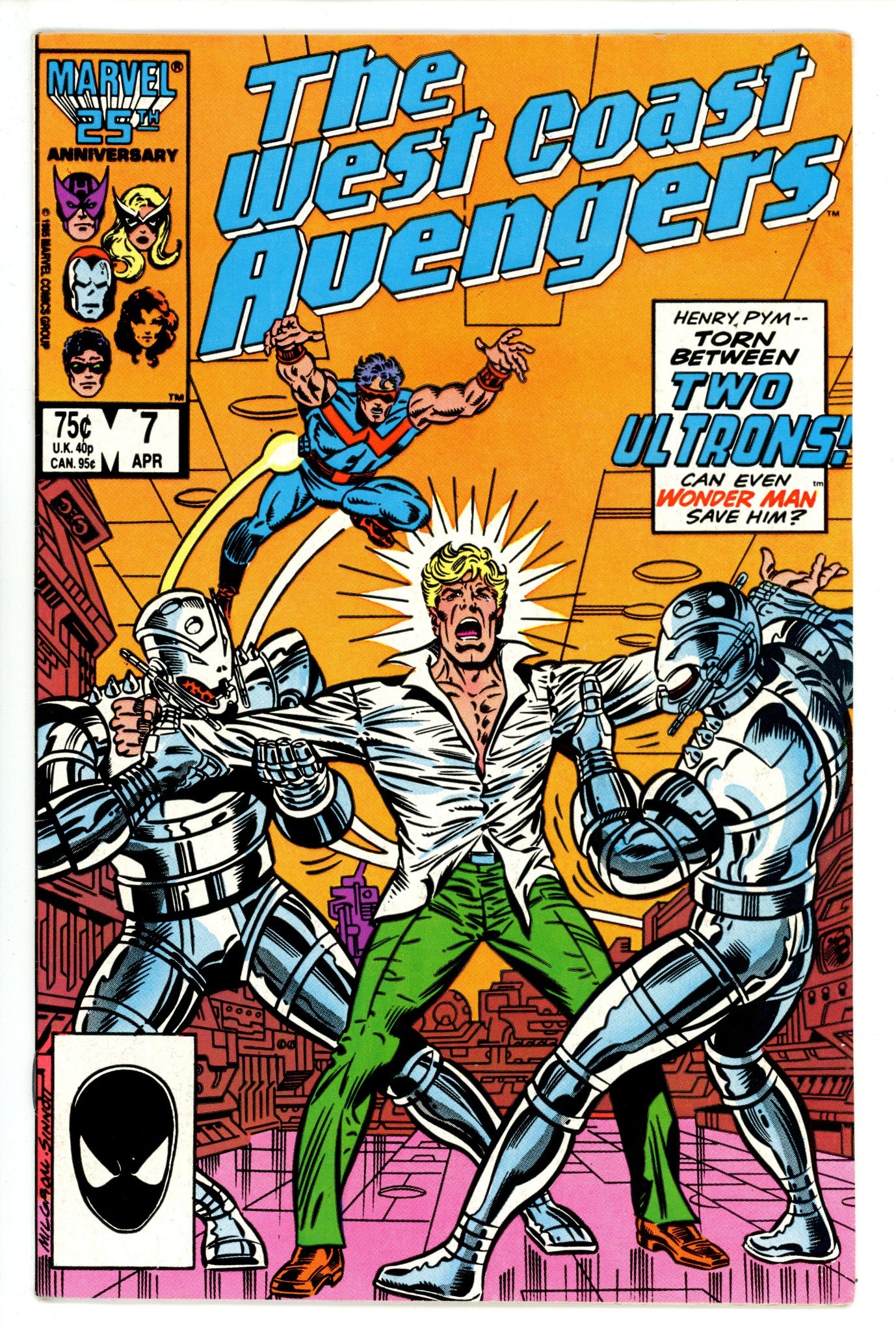 West Coast Avengers Vol 2 7 High Grade (1986) 