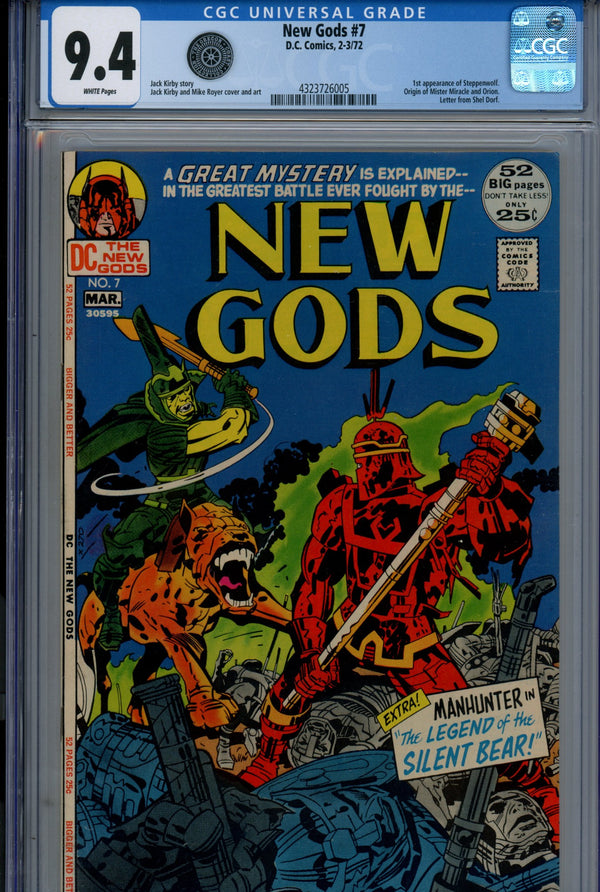 The New Gods Vol 1 7 CGC 9.4 (NM) (1972)