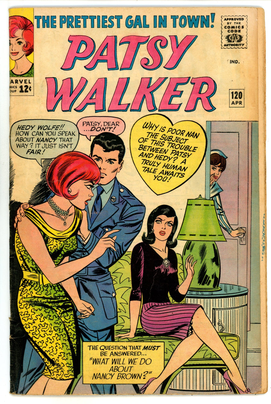 Patsy Walker 120 VG+ (4.5) (1965) 