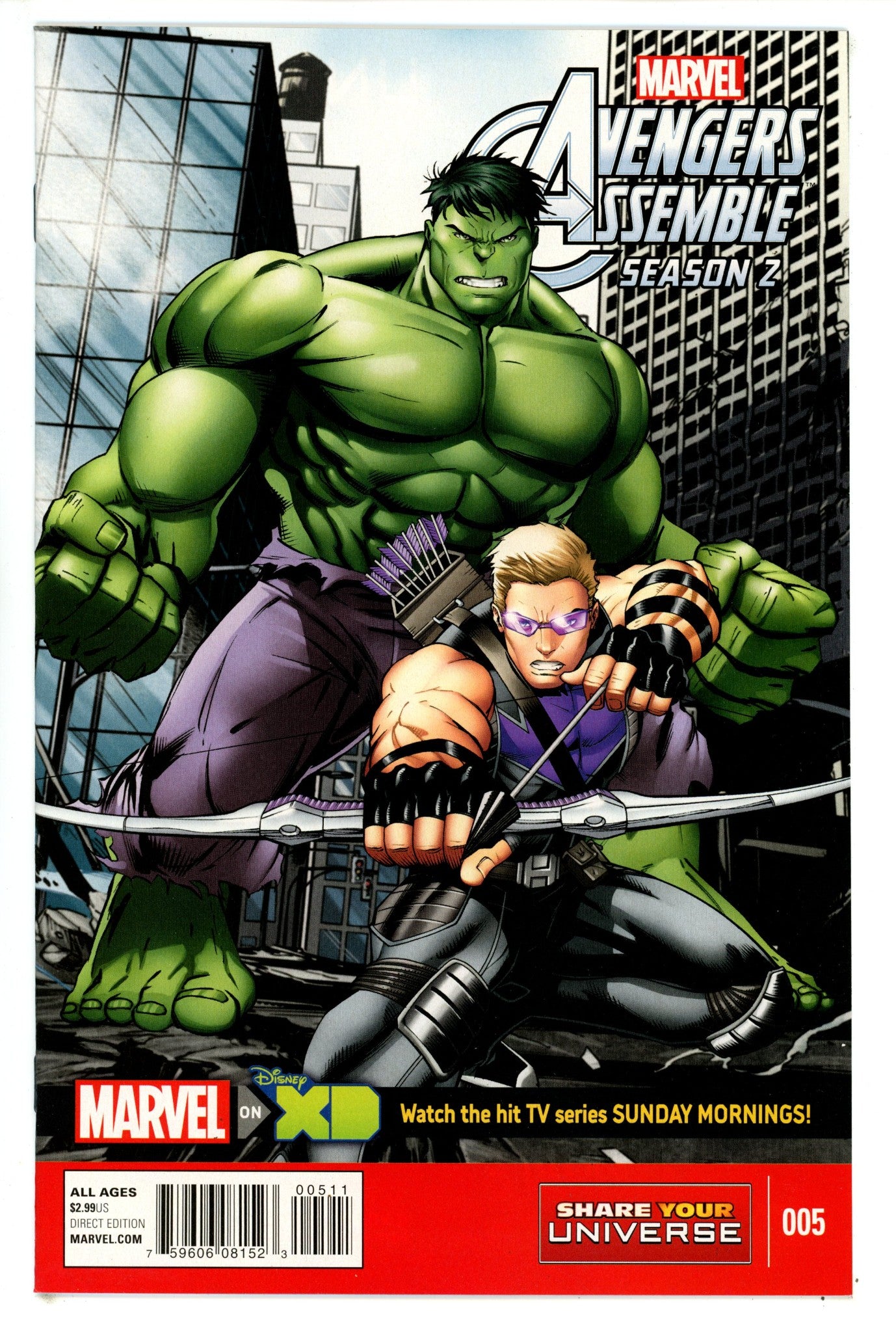 Marvel Universe Avengers Assemble: Season Two 5 High Grade (2015) 