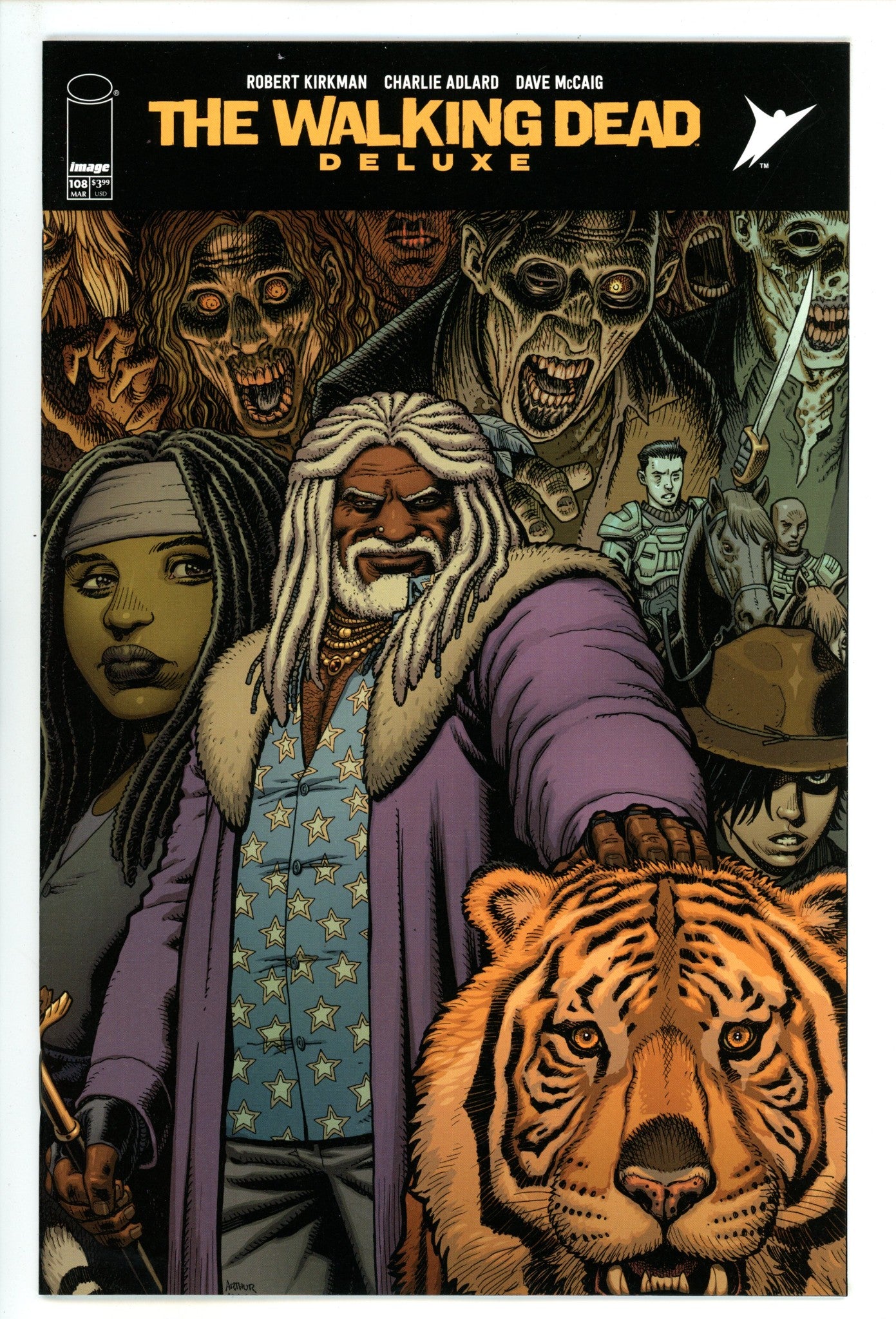 Walking Dead Deluxe 108 Adams Connecting Variant (2025)