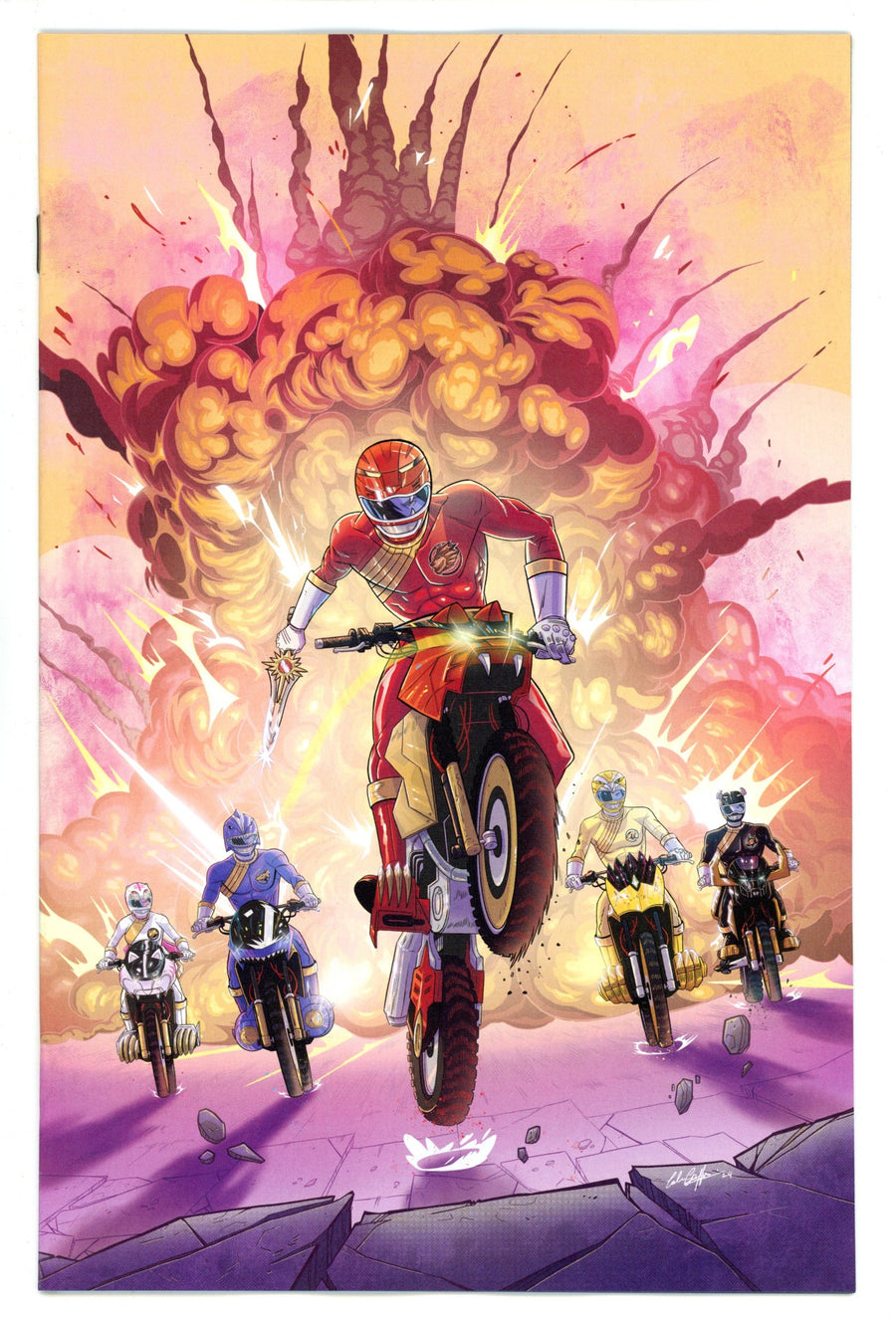 Power Rangers Prime  8 Griffin  Virgin Incentive Variant NM   (2025)