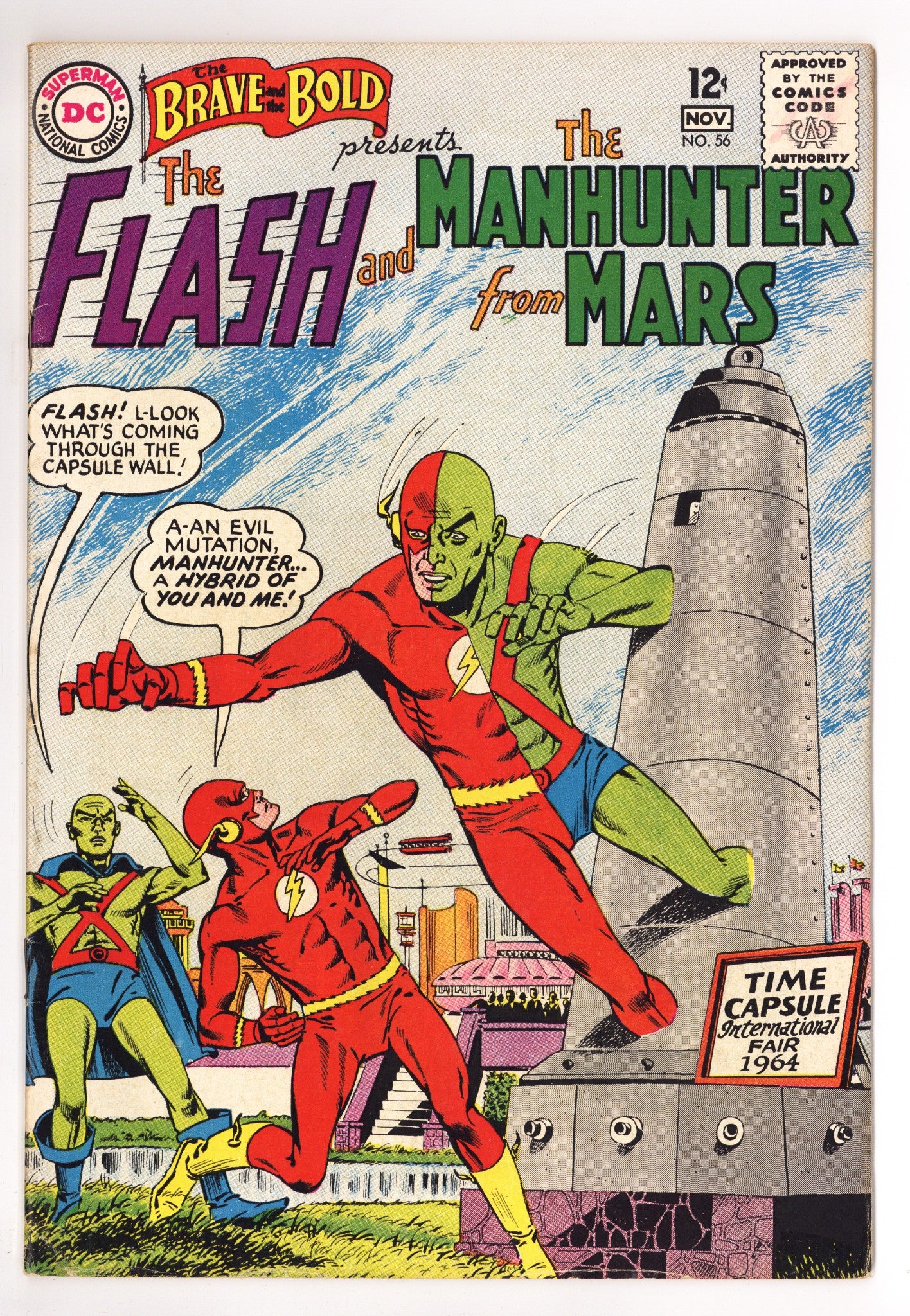 The Brave and the Bold Vol 1 56 FN+ (6.5) (1964) 