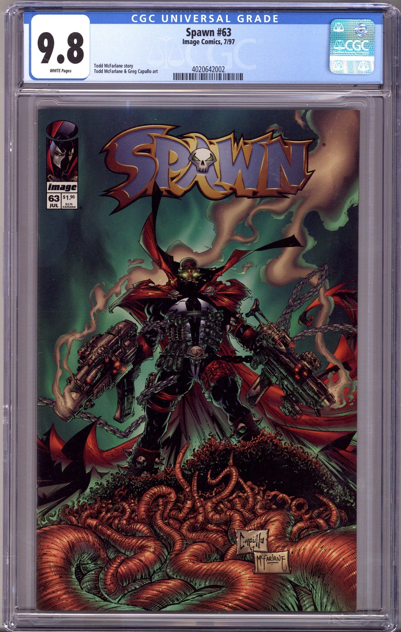 Spawn 63 CGC 9.8 (NM/M) (1997)