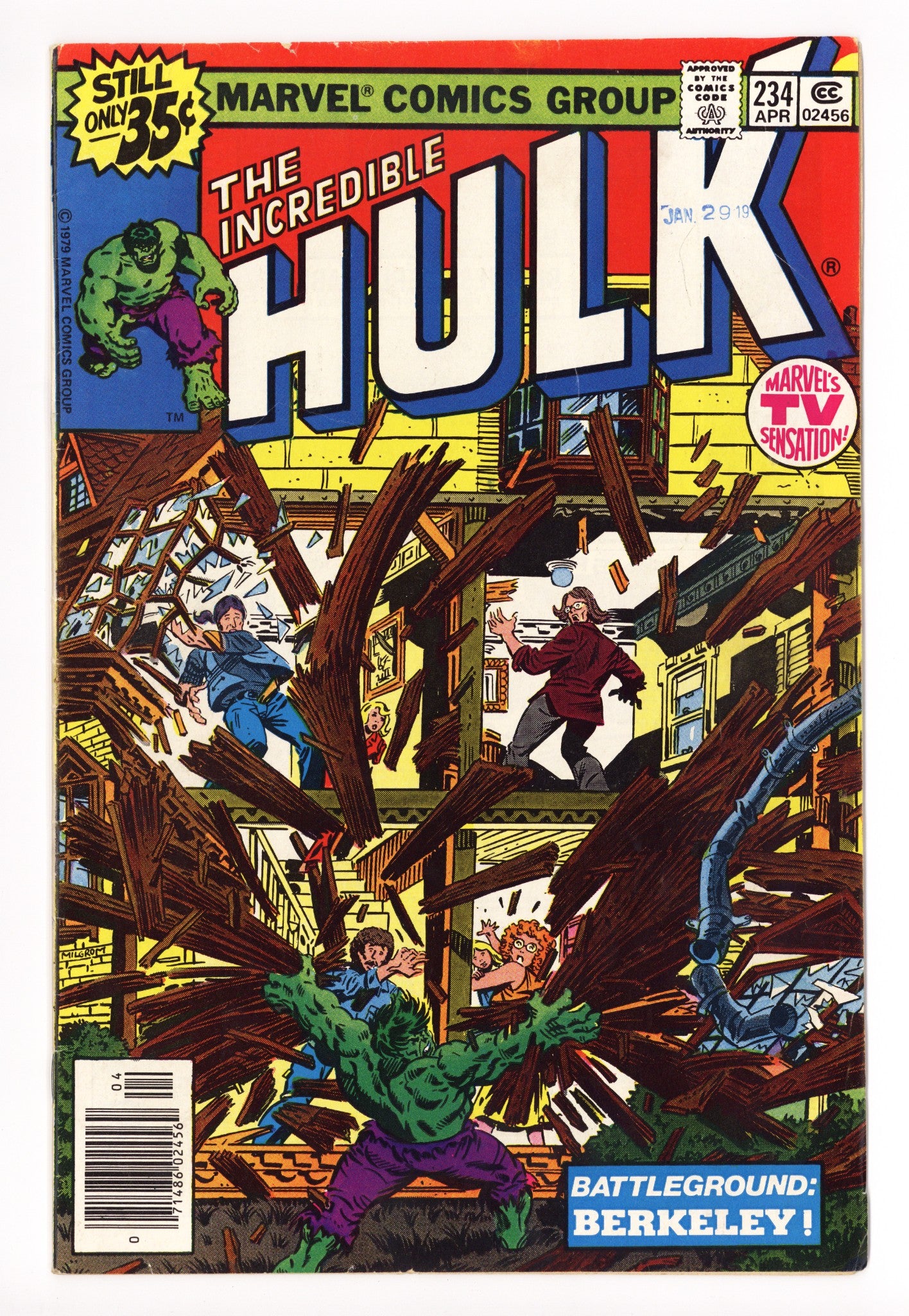 The Incredible Hulk Vol 1 234 VG+ (4.5) (1979) 