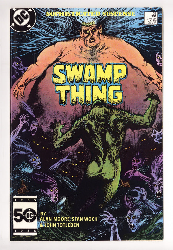 The Saga of Swamp Thing Vol 2 38 VF+ (8.5) (1985)