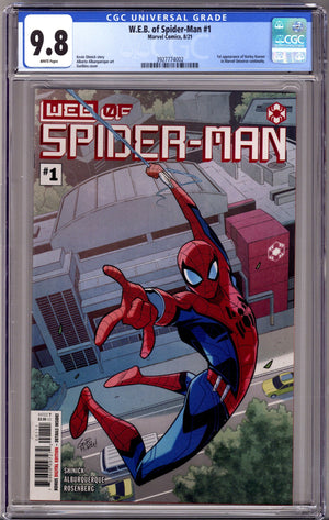 W.E.B. of Spider-Man Vol 3 1 CGC 9.8 (NM/M) (2021)