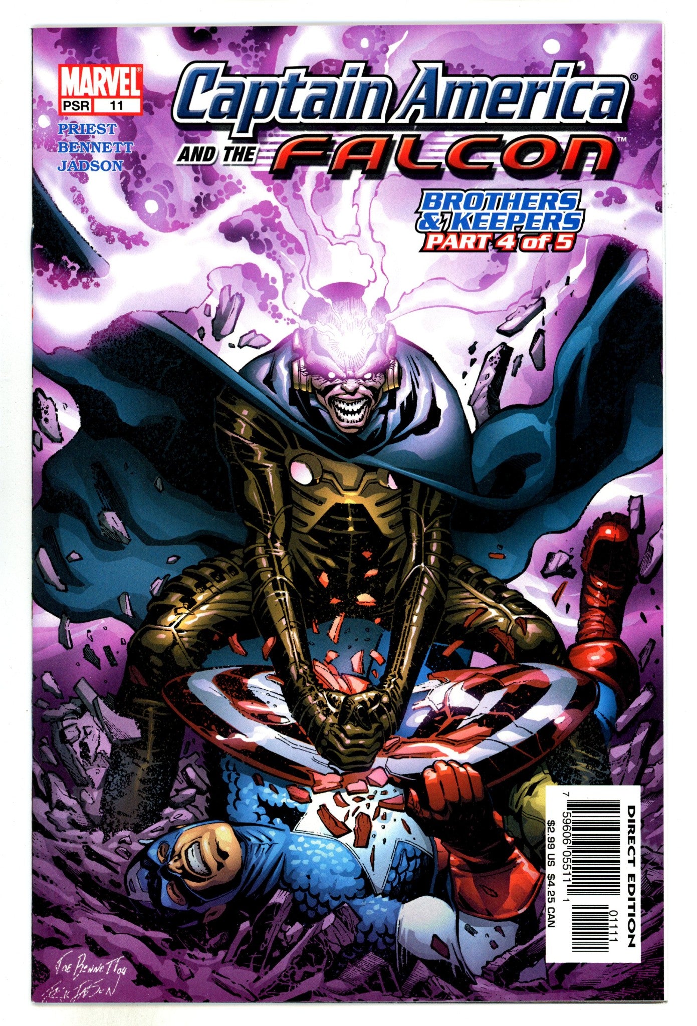 Captain America & the Falcon Vol 1 11 High Grade (2005) 