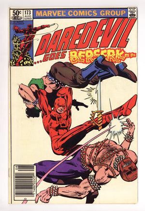 Daredevil Vol 1 173 FN- (5.5) (1981) Newsstand