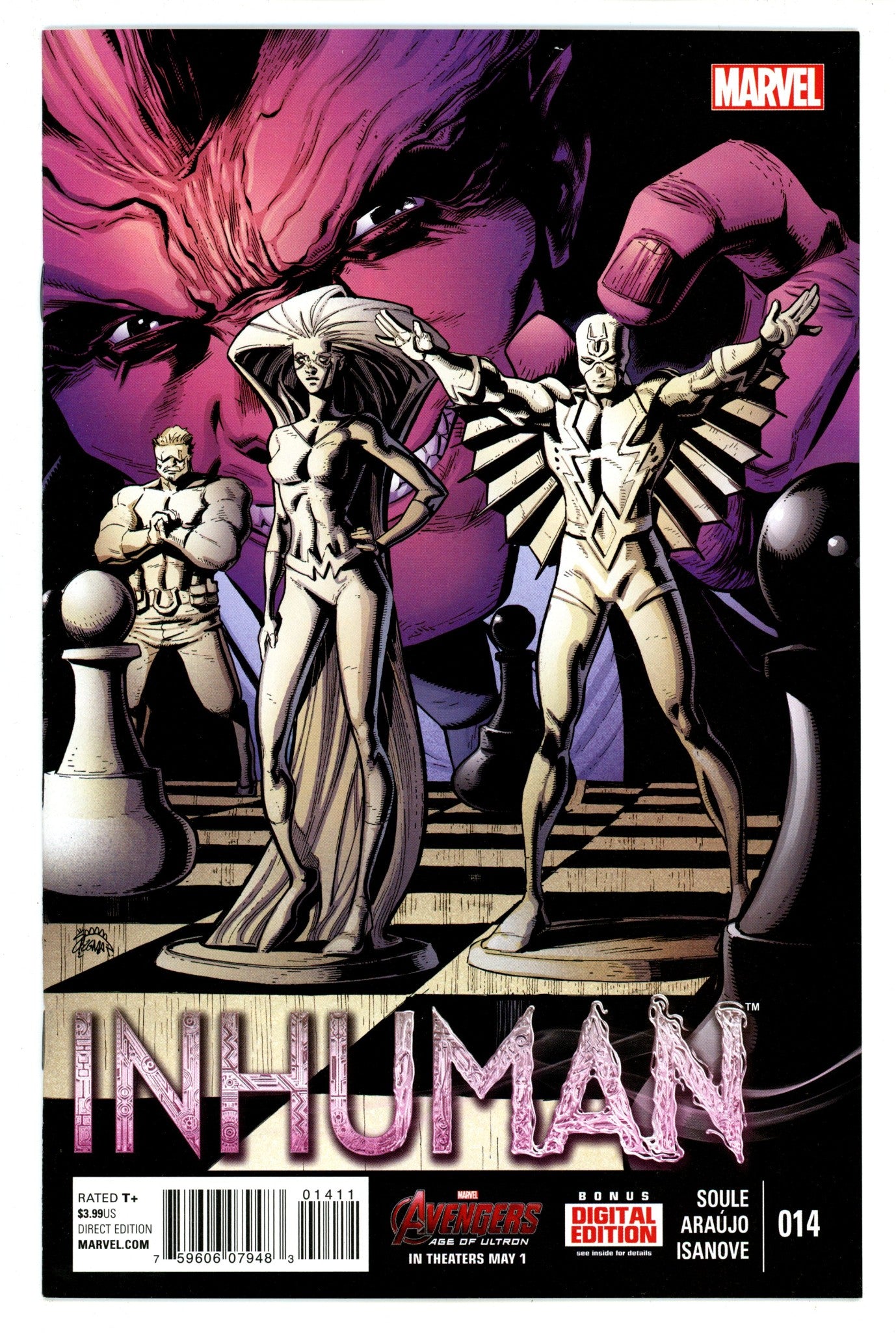 Inhuman 14 High Grade (2015) 
