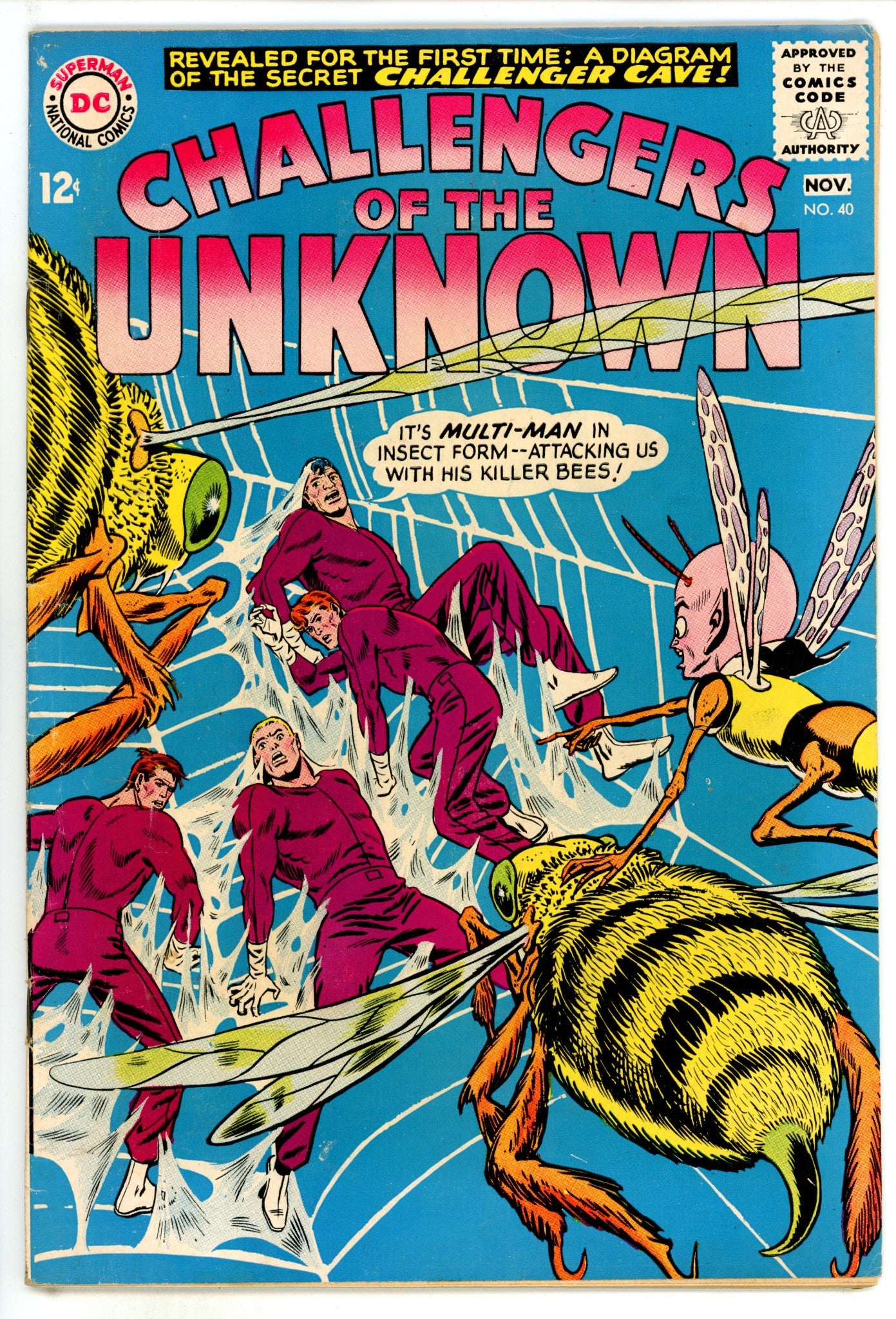 Challengers of the Unknown Vol 1 40 VG/FN (5.0) (1964) 