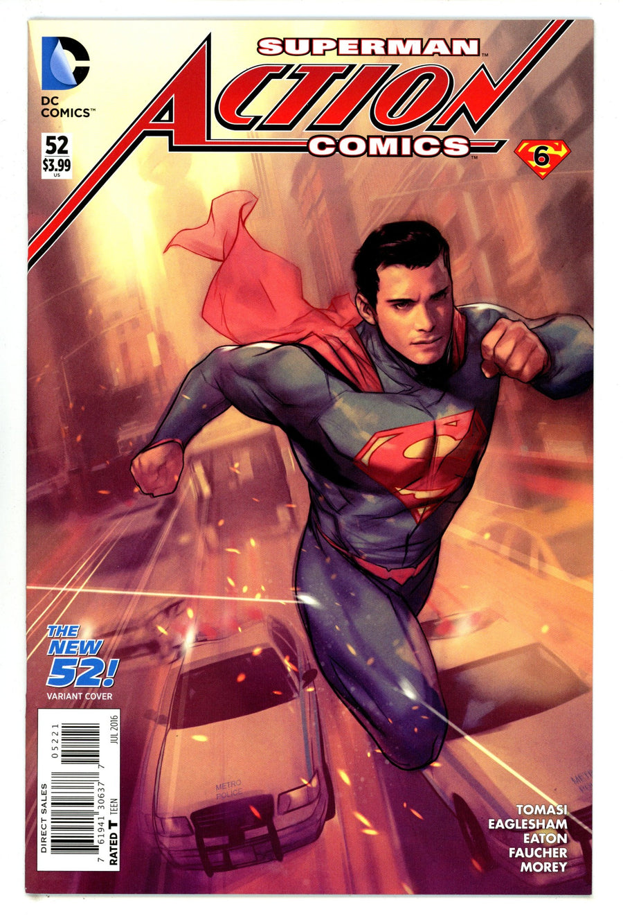 Action Comics Vol 2 52 High Grade (2016) Oliver Variant 