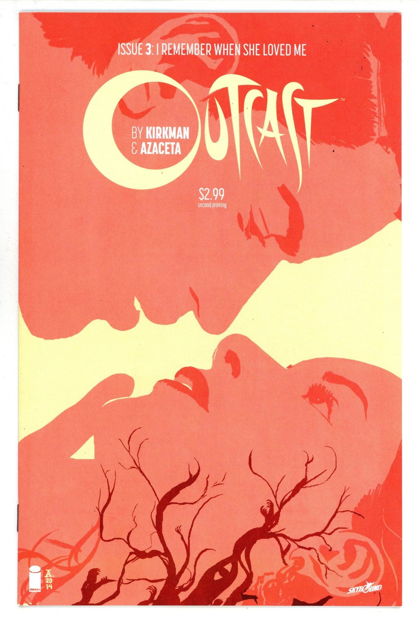 Outcast by Kirkman & Azaceta 3 High Grade (2014) 2nd Print 