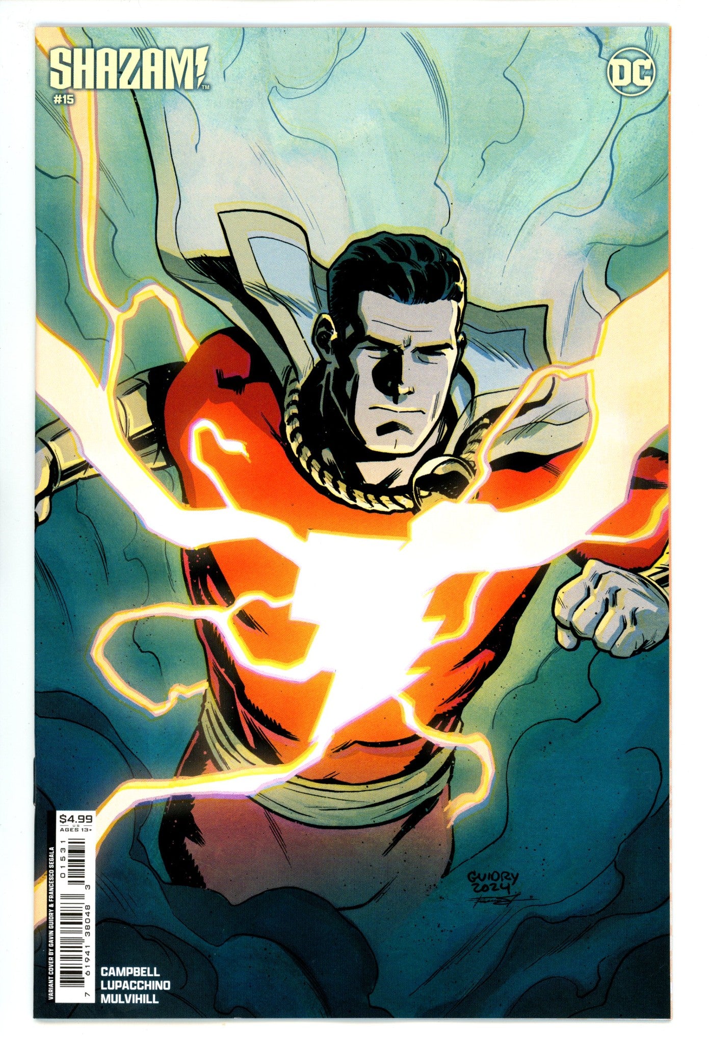 Shazam Vol 4 15 Guidry Variant (2024)