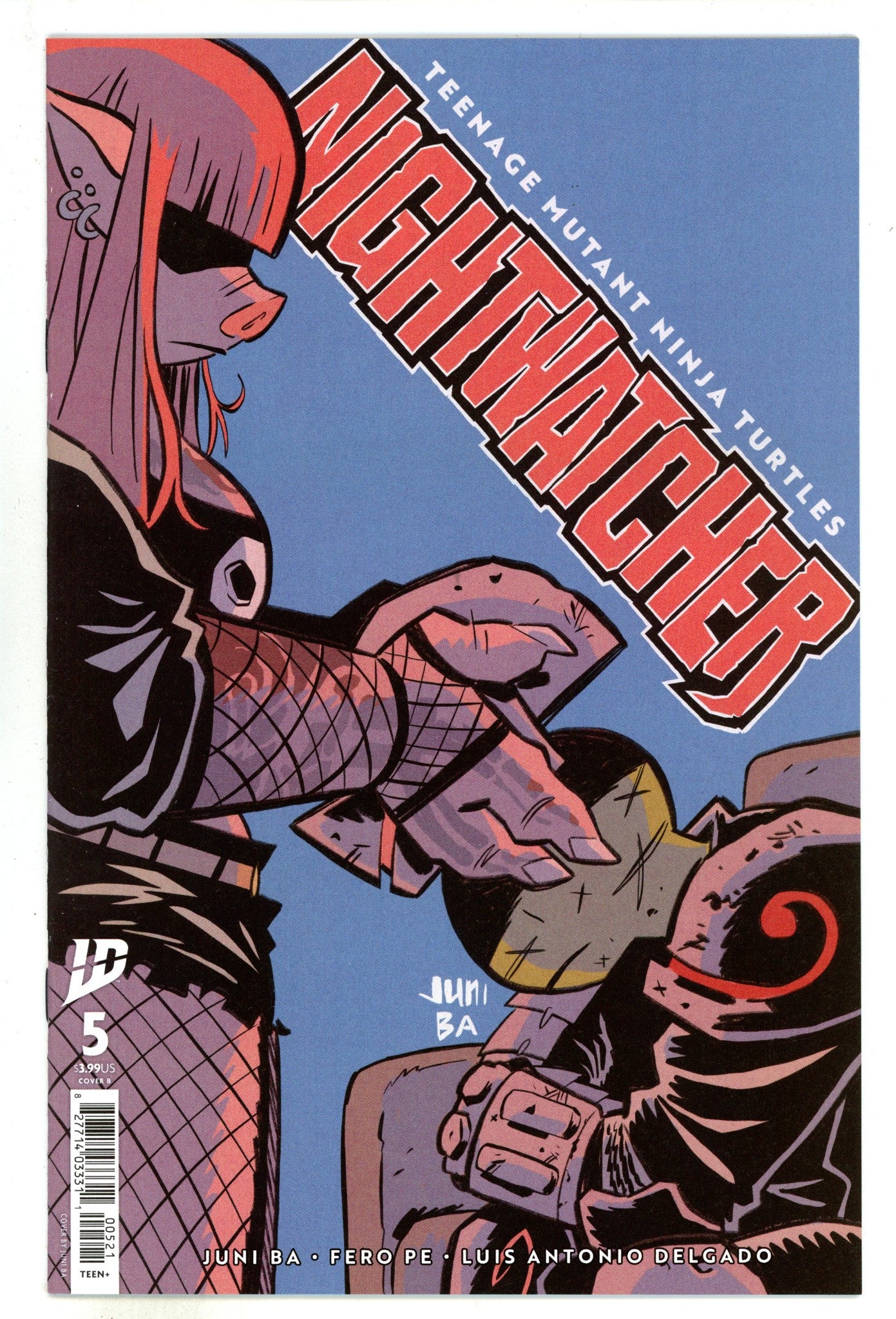 Teenage Mutant Ninja Turtles: Nightwatcher  5 Ba  Variant   (2025)