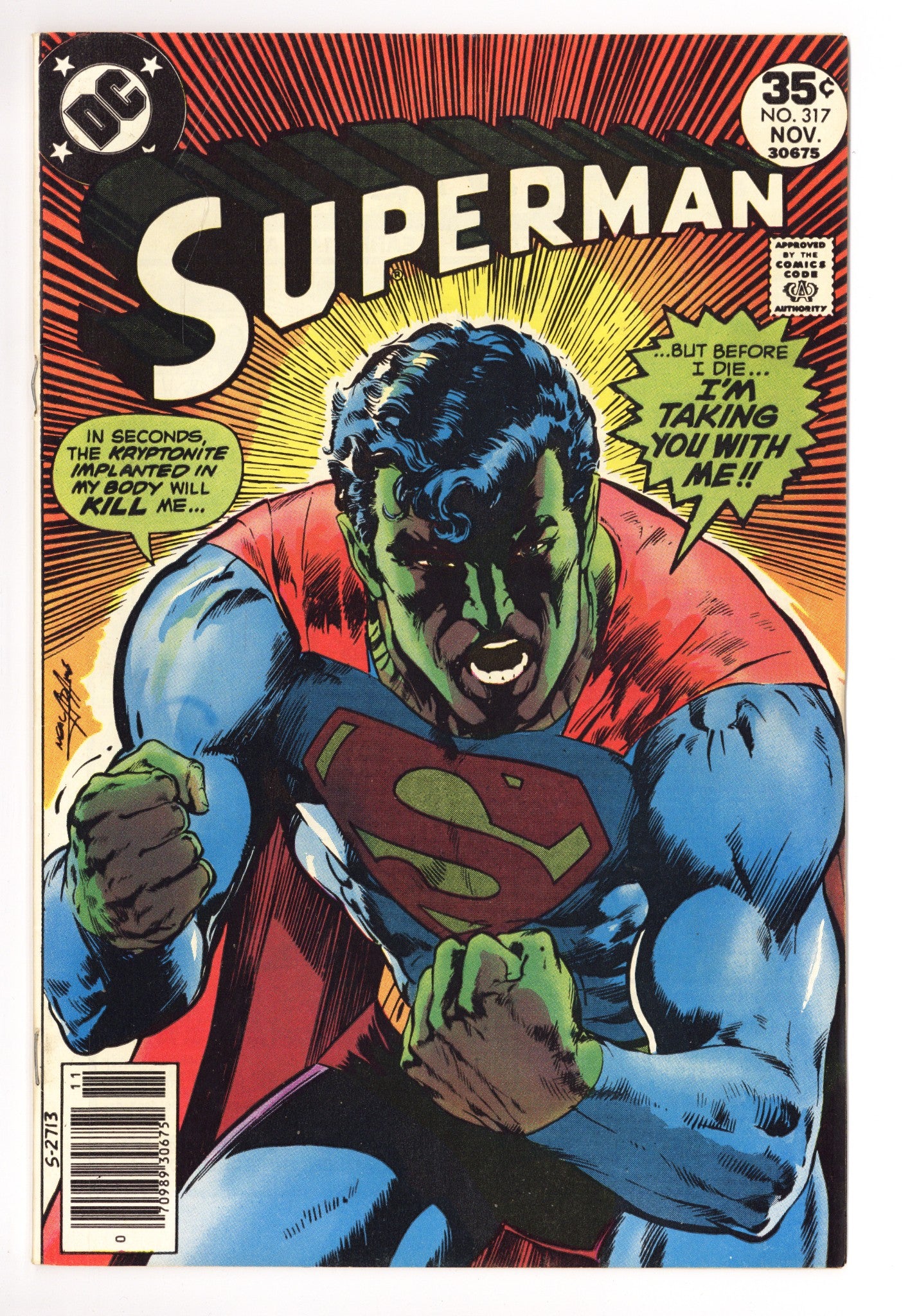 Superman Vol 1 317 FN (6.0) (1977) 
