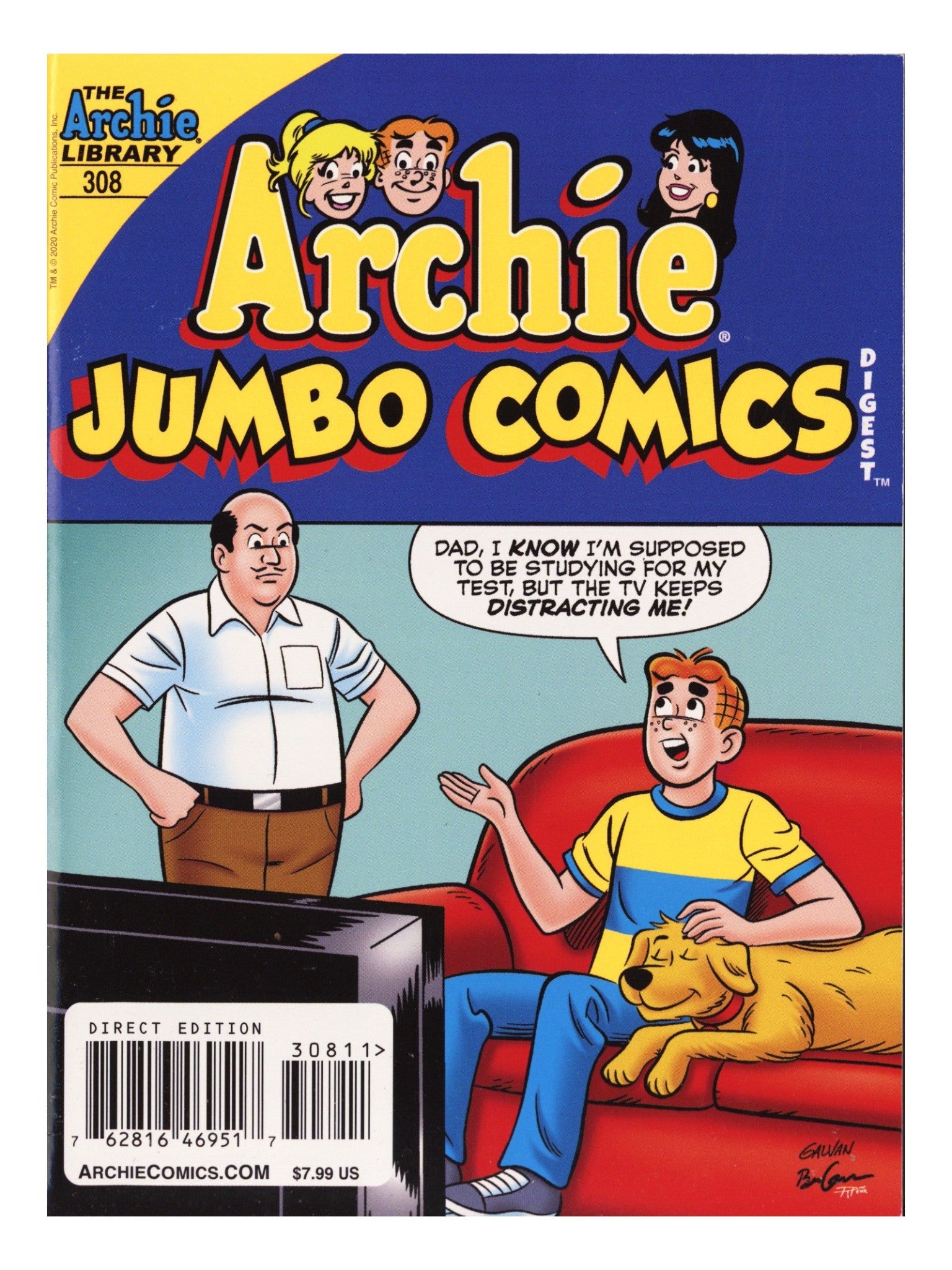 Archie Jumbo Comics 308 High Grade (2020) 