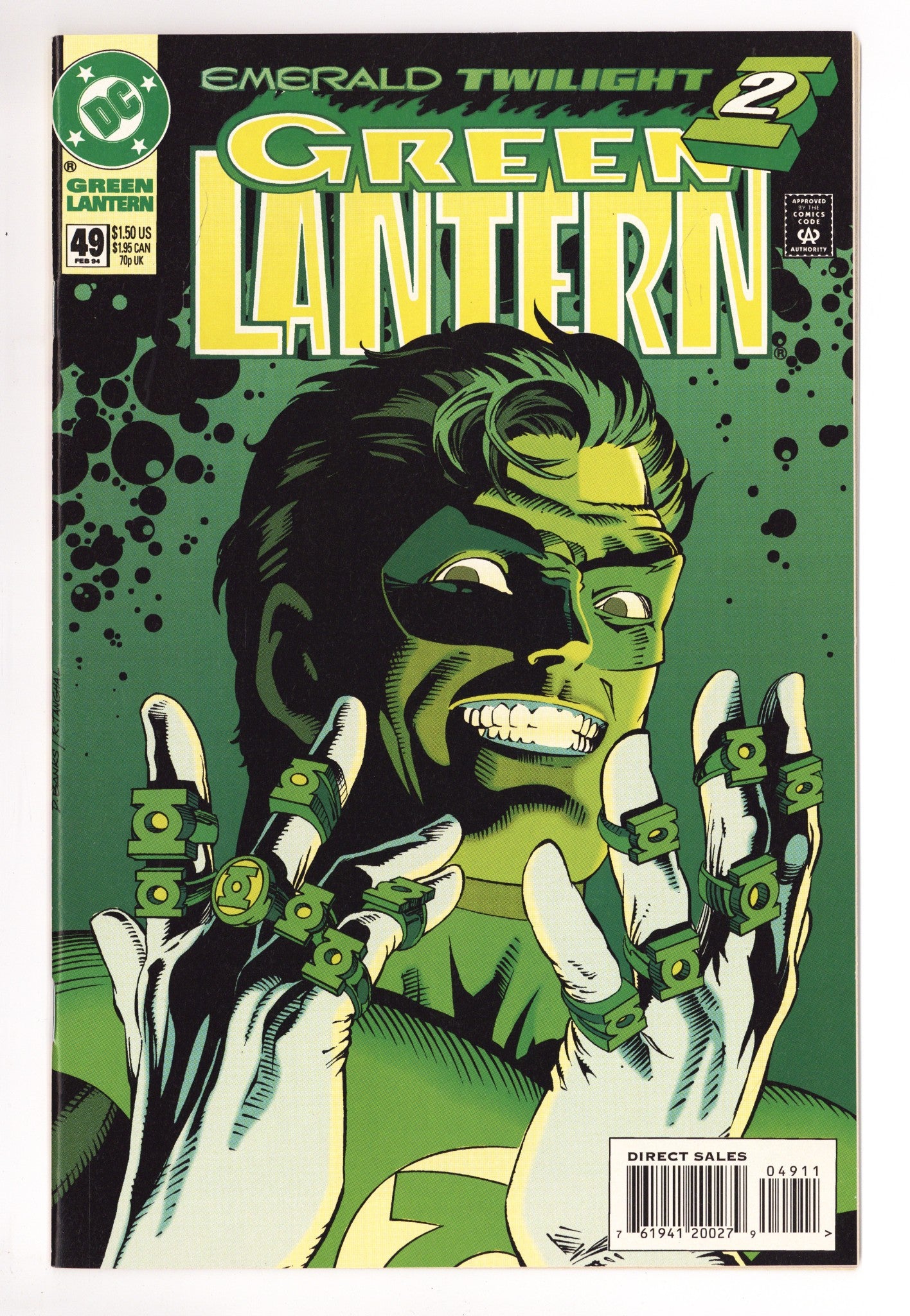 Green Lantern Vol 3 49 NM- (9.2) (1994) 