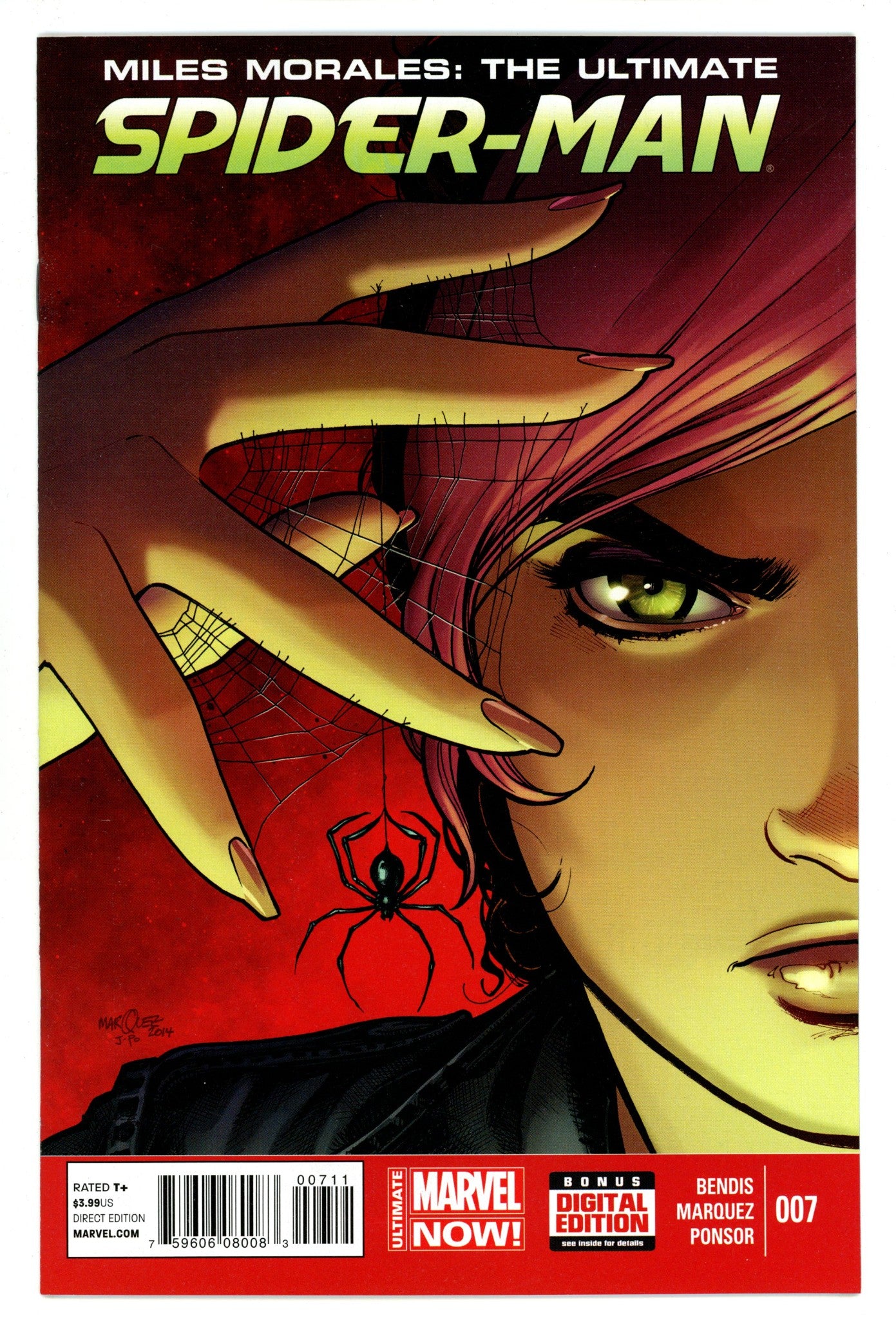 Miles Morales: Ultimate Spider-Man 7 High Grade (2015) 