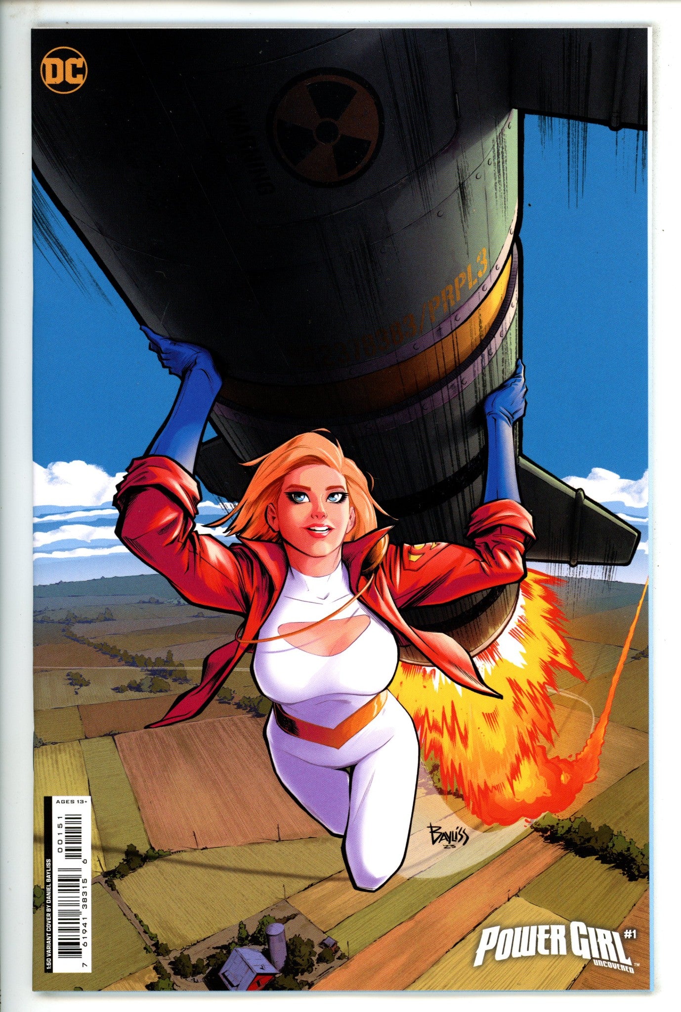 Power Girl Uncovered 1 Bayliss Incentive Variant NM+ (2024)