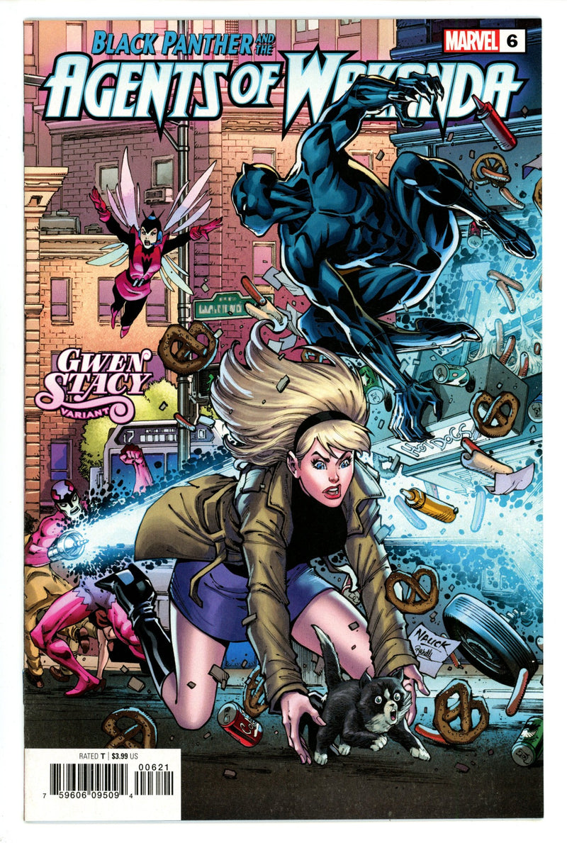 Black Panther and the Agents of Wakanda 6 High Grade Todd Nauck (2020) Variant 