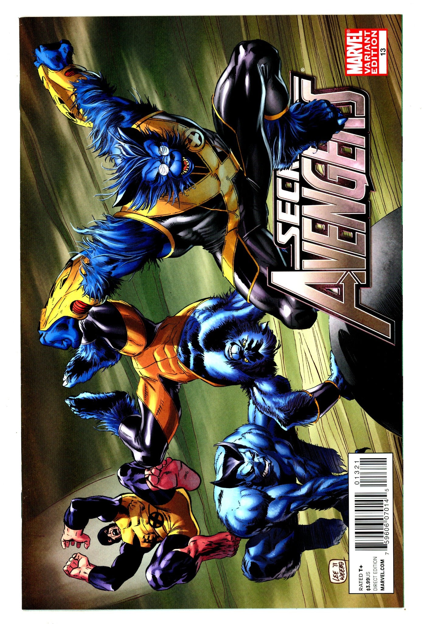 Secret Avengers Vol 1 13 High Grade (2011) Weeks Incentive Variant 